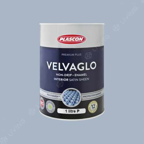 картинка Краска Plascon VELVAGLO WB цвет Shallow Sea арт.B6-D2-2 от LIVING
