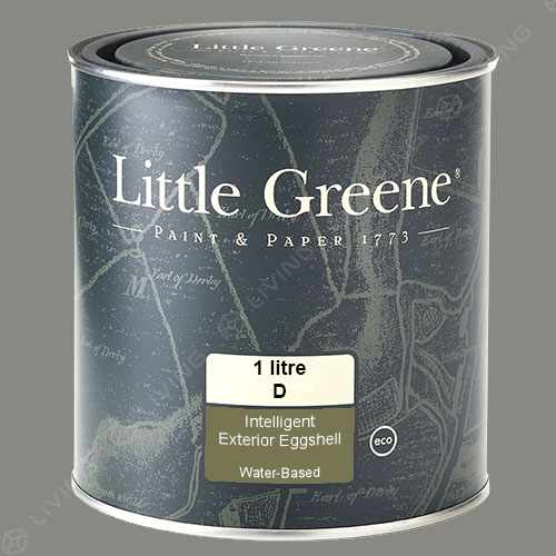 картинка Краска Little Greene Intelligent Exterior Eggshell цвет Grey Teal №226 от LIVING