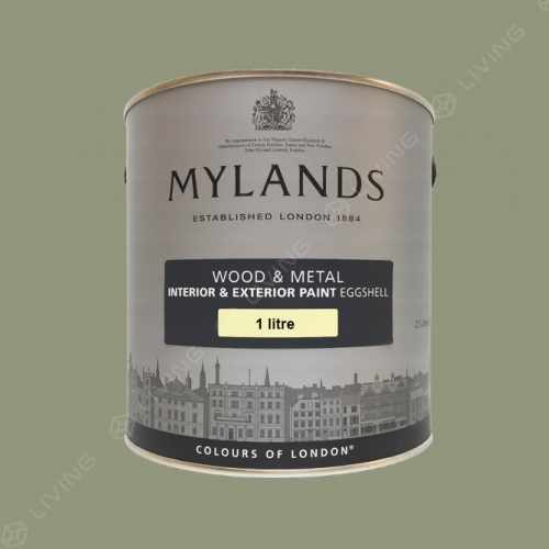 картинка Краска Mylands Wood&metal eggshell цвет Greenstone №190 от LIVING