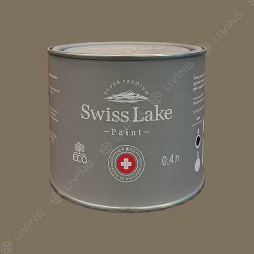 картинка Краска Swiss Lake Wall Comfort 7 цвет cool charcoal №714 от LIVING