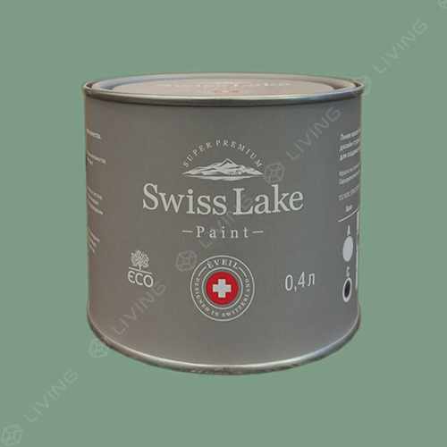 картинка Краска Swiss Lake Wall Comfort 7 цвет green marble №2652 от LIVING