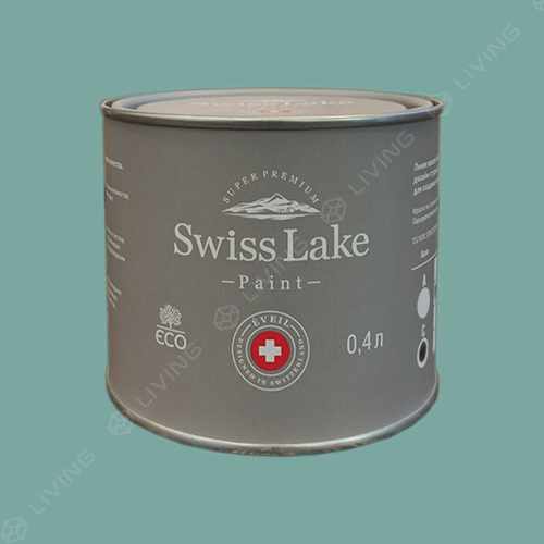 картинка Краска Swiss Lake Wall Comfort 7 цвет Cerulean Skies №2397 от LIVING