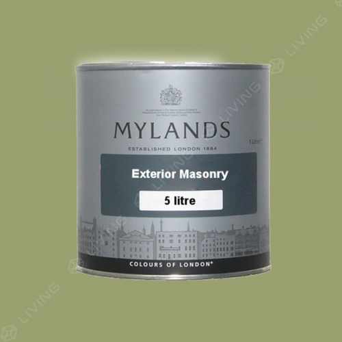 картинка Краска Mylands Exterior Masonry цвет Stockwell Green №203 от LIVING