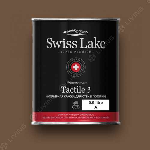 картинка Краска Swiss Lake Tactile 3 цвет Saddle №688 от LIVING