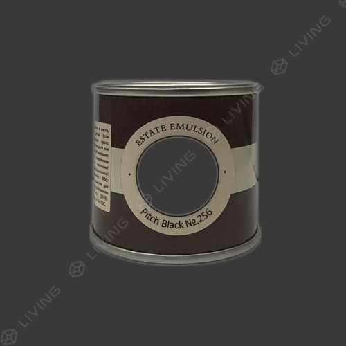 картинка Краска Farrow&Ball Estate Emulsion цвет Pitch Black №256 от LIVING