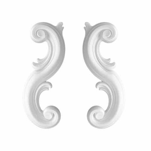 Волюта RODECOR Барокко, арт. 02102BR, 20 х 8 х 1,5 см.