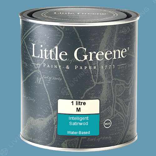 картинка Краска Little Greene Intelligent Satinwood цвет Blue Verditer №104 от LIVING