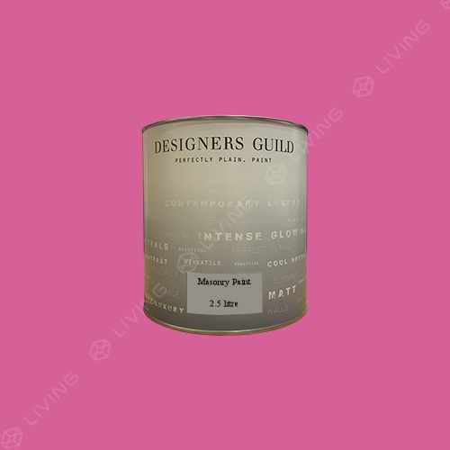 картинка Краска Designers Guild Masonry Paint цвет LOTUS PINK №127 от LIVING