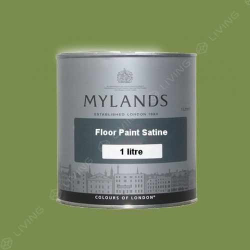 картинка Краска Mylands Floor Paint Satine цвет Primrose Hill №201 от LIVING