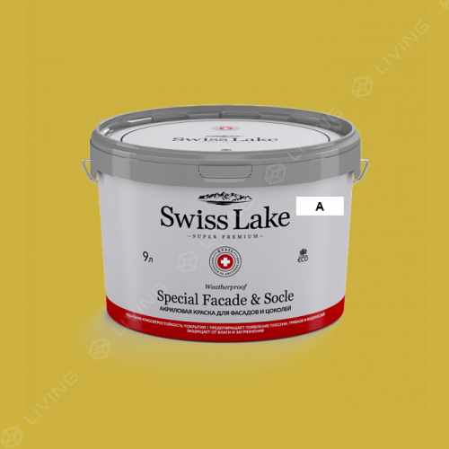 картинка Краска Swiss Lake Special Faсade & Socle цвет crushed pineapple №984 от LIVING