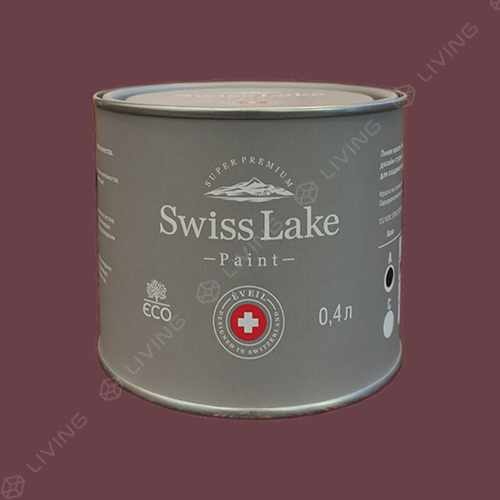 картинка Краска Swiss Lake Wall Comfort 7 цвет cherry pastille №1410 от LIVING