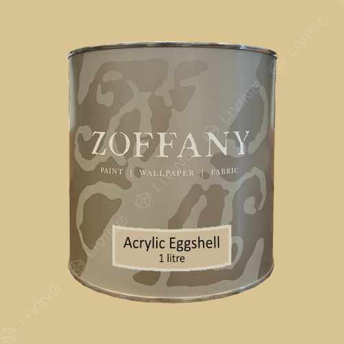 картинка Краска ZOFFANY Acrylic Eggshell цвет STRAW от LIVING