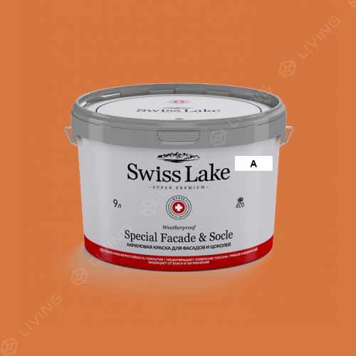 картинка Краска Swiss Lake Special Faсade & Socle цвет jasper №1185 от LIVING