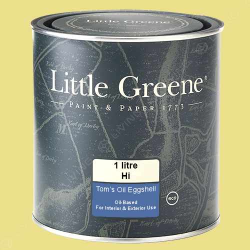 картинка Краска Little Greene Toms Oil Eggshell цвет Lemon Tree №69 от LIVING