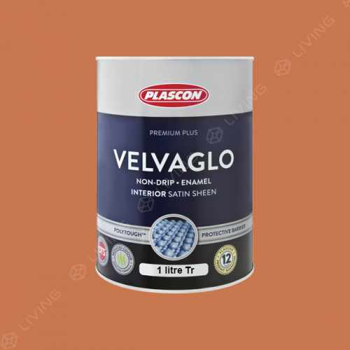картинка Краска Plascon VELVAGLO WB цвет Carrot Muffin арт.O6-C1-2 от LIVING