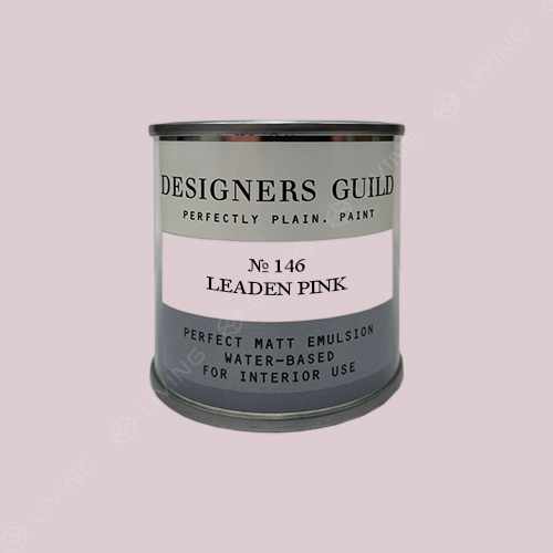 картинка Краска Designers Guild Perfect Matt Emulsion цвет LEADEN PINK №146 от LIVING