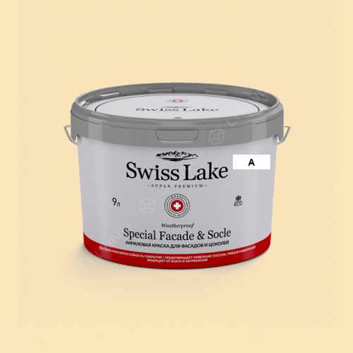 картинка Краска Swiss Lake Special Faсade & Socle цвет UPBEAT №1119 от LIVING