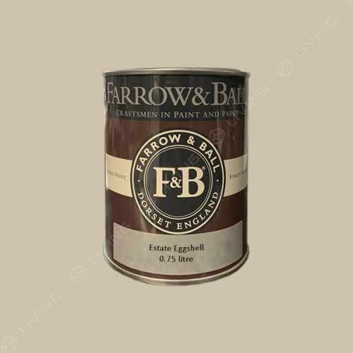 картинка Краска Farrow&Ball Estate Eggshell цвет Old White №4 от LIVING