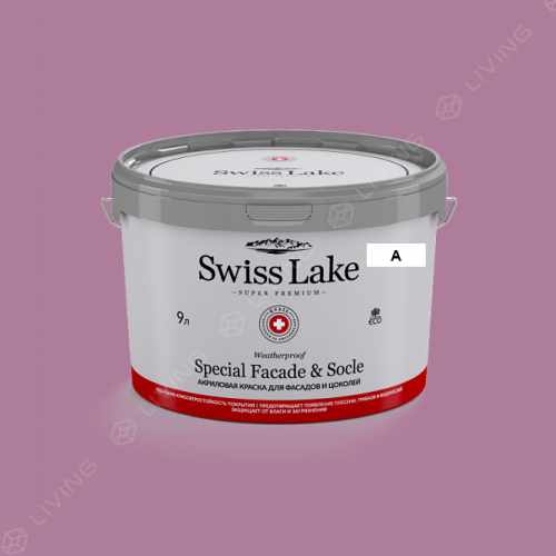 картинка Краска Swiss Lake Special Faсade & Socle цвет CHILLED WINE №1686 от LIVING