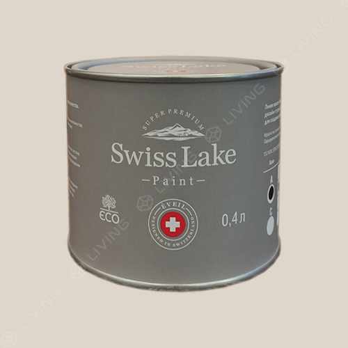 картинка Краска Swiss Lake Wall Comfort 7 цвет useful grey №555 от LIVING