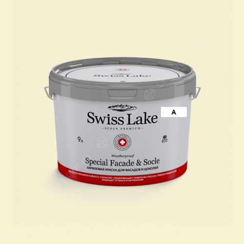 картинка Краска Swiss Lake Special Faсade & Socle цвет daisy №1013 от LIVING