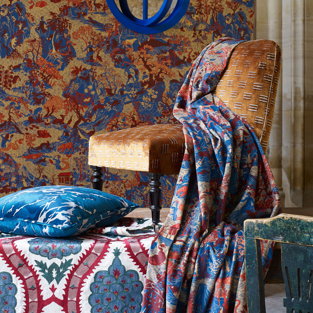 картинка Ткань Zoffany коллекция Cotswolds Manor Fabrics, арт. ZCOT333294 от LIVING