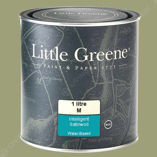 картинка Краска Little Greene Intelligent Satinwood цвет Normandy Grey №79 от LIVING