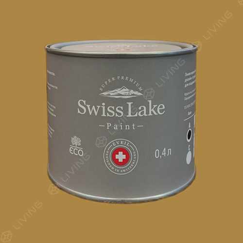 картинка Краска Swiss Lake Wall Comfort 7 цвет mustard №999 от LIVING