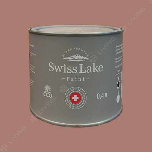 картинка Краска Swiss Lake Wall Comfort 7 цвет Gingerbread Brick №1600 от LIVING
