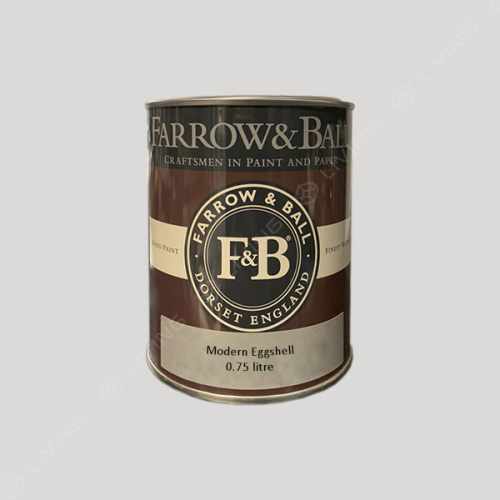 картинка Краска Farrow&Ball Modern Eggshell цвет Blackened №2011 от LIVING