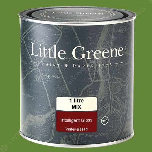 картинка Краска Little Greene Acrylic Gloss (Intelligent Gloss) цвет Sage & Onions №288 от LIVING