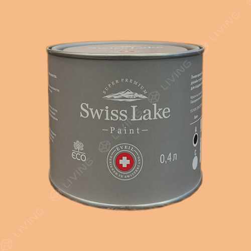 картинка Краска Swiss Lake Wall Comfort 7 цвет delightful golden №1140 от LIVING