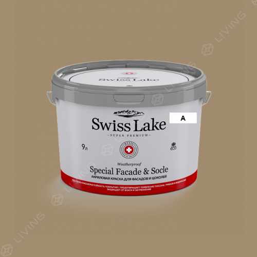 картинка Краска Swiss Lake Special Faсade & Socle цвет kangaroo №747 от LIVING