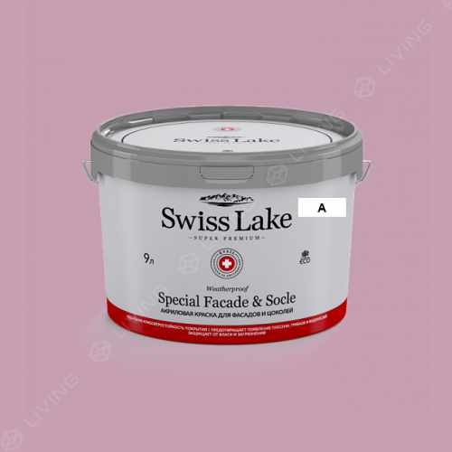 картинка Краска Swiss Lake Special Faсade & Socle цвет suple pink №1736 от LIVING