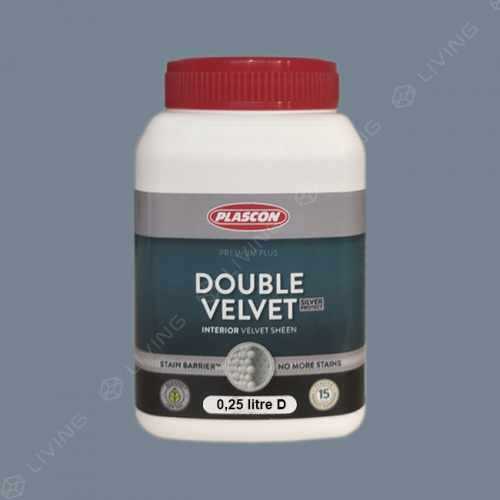 картинка Краска Plascon DOUBLE VELVET цвет Ocean Liner арт.B6-E1-4 от LIVING