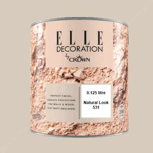 картинка Краска ELLE DECORATION FLAT цвет Natural Look №531 от LIVING