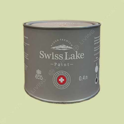 картинка Краска Swiss Lake Wall Comfort 7 цвет green gecko №2590 от LIVING