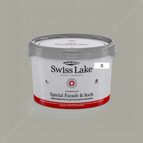 картинка Краска Swiss Lake Special Faсade & Socle цвет fall canyon №2866 от LIVING