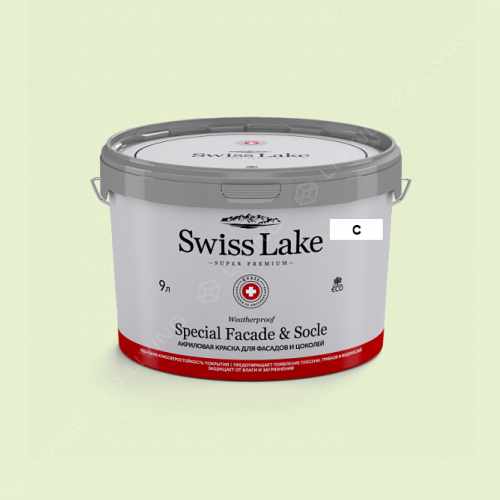 картинка Краска Swiss Lake Special Faсade & Socle цвет paradise №2522 от LIVING