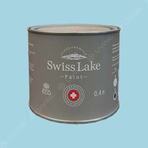 картинка Краска Swiss Lake Wall Comfort 7 цвет SWAN LAKE №2008 от LIVING