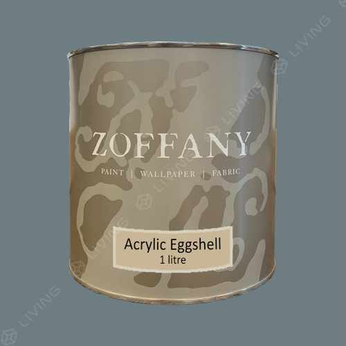 картинка Краска ZOFFANY Acrylic Eggshell цвет PRUSSIAN от LIVING