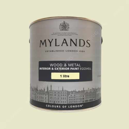 картинка Краска Mylands Wood&metal eggshell цвет St Martins №37 от LIVING