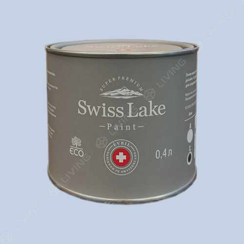 картинка Краска Swiss Lake Wall Comfort 7 цвет refreshing lagoon №1952 от LIVING