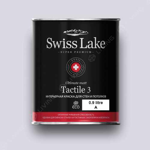 картинка Краска Swiss Lake Tactile 3 цвет spangle №1822 от LIVING