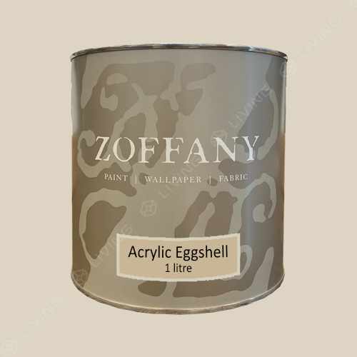 картинка Краска ZOFFANY Acrylic Eggshell цвет PAMPAS от LIVING