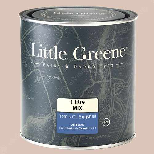 картинка Краска Little Greene Toms Oil Eggshell цвет Castell Pink №314 от LIVING