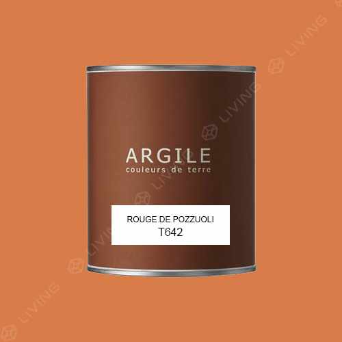 картинка Краска Argile Mat Veloute цвет ROUGE DE POZZUOLI T642 от LIVING