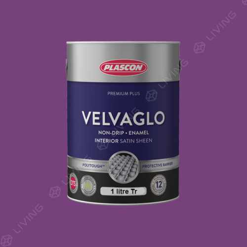 картинка Краска Plascon VELVAGLO цвет Velvet Pansy арт.P5-B1-1 от LIVING