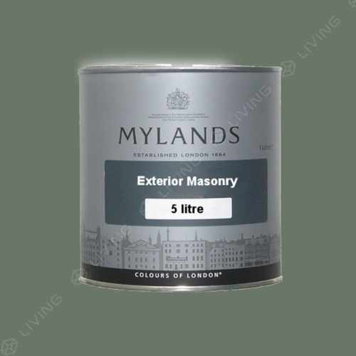 картинка Краска Mylands Exterior Masonry цвет Myrtle Green №168 от LIVING