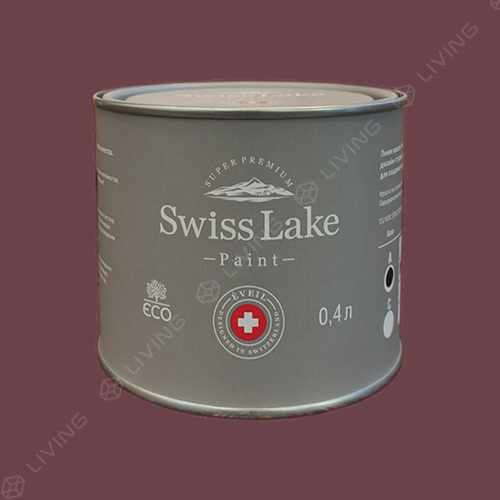 картинка Краска Swiss Lake Wall Comfort 7 цвет plum fruit №1406 от LIVING